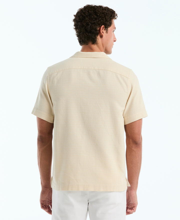 Camp Dobby Grid Shirt (Birch) 