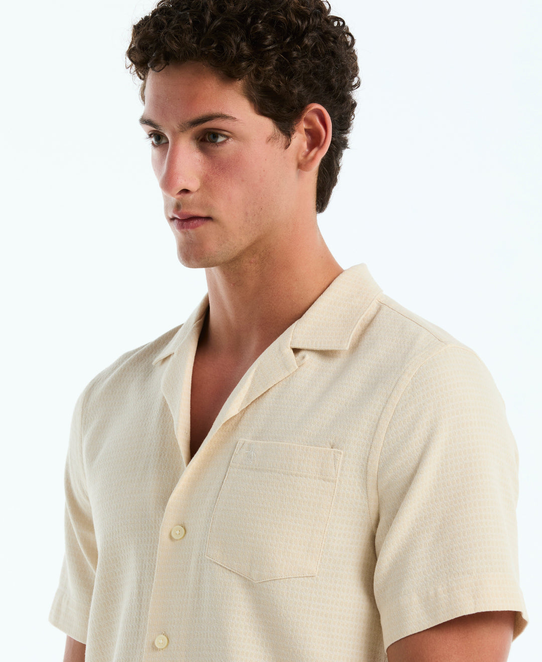 Camp Dobby Grid Shirt (Birch) 