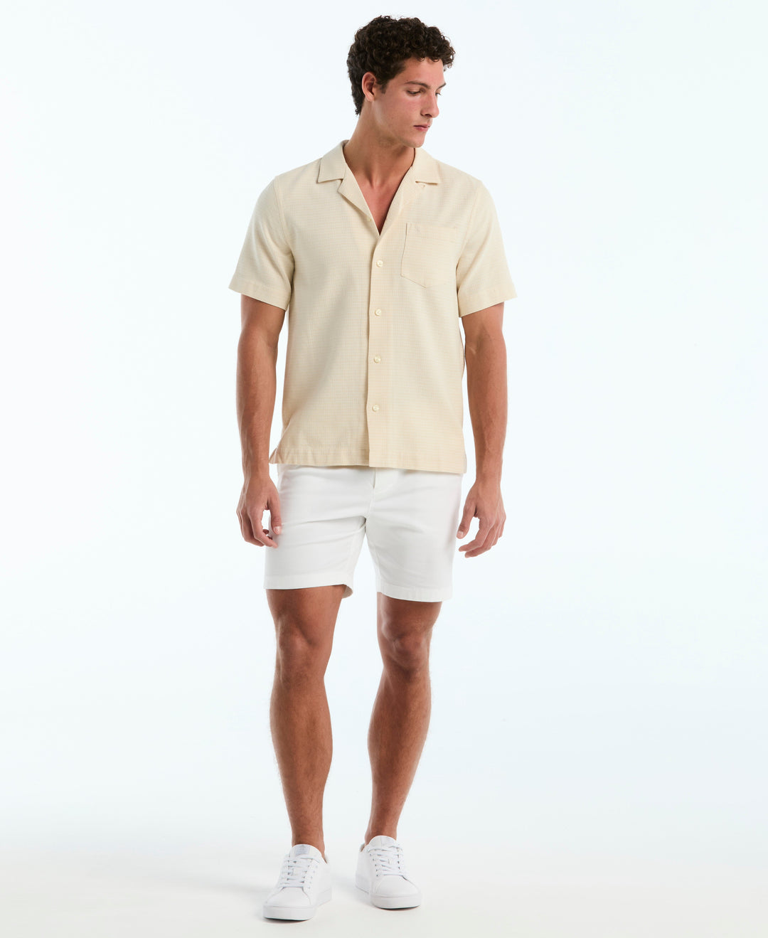 Camp Dobby Grid Shirt (Birch) 