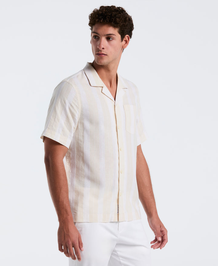 Camp Vertical Stripe Shirt (Birch) 