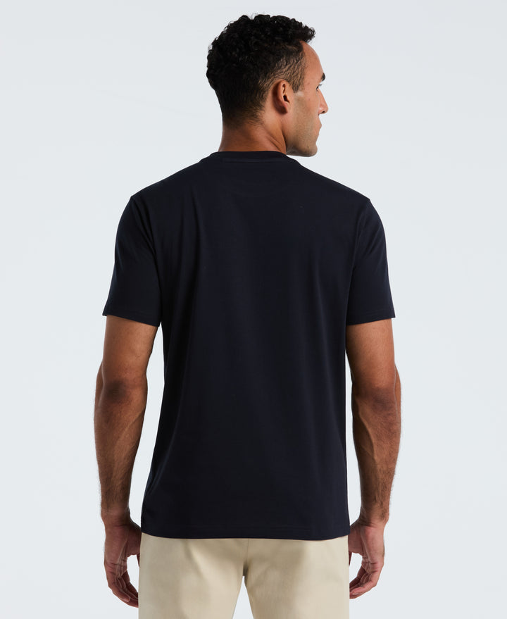 Graphic Card Print Tee (Dark Sapphire) 