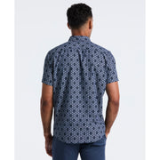 Cards Print Chambray Shirt (Sargasso Sea) 