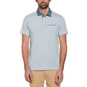 Chambray Collar Polo (Arona) 