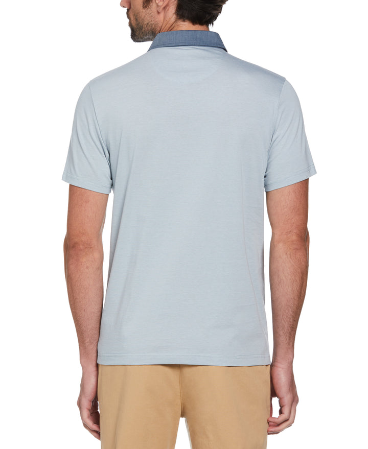 Chambray Collar Polo (Arona) 