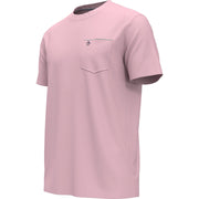 Chambray Tipped Core Tee (Parfait Pink) 