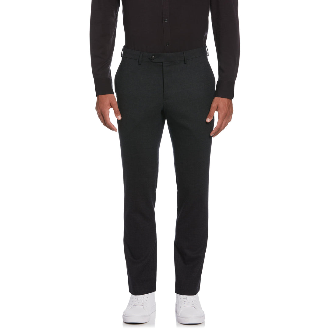 Birdseye Suit Separate Pant  (Charcoal) 
