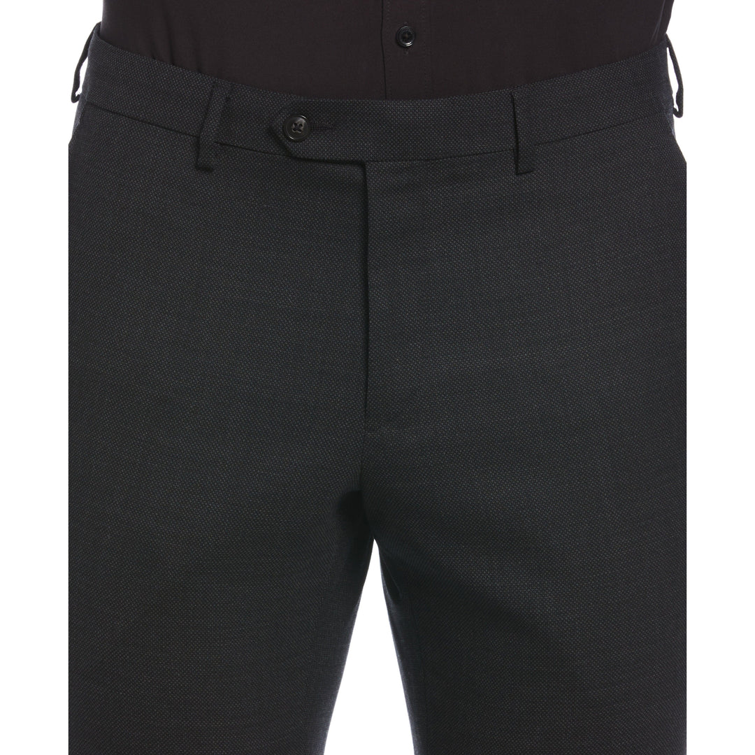Birdseye Suit Separate Pant  (Charcoal) 