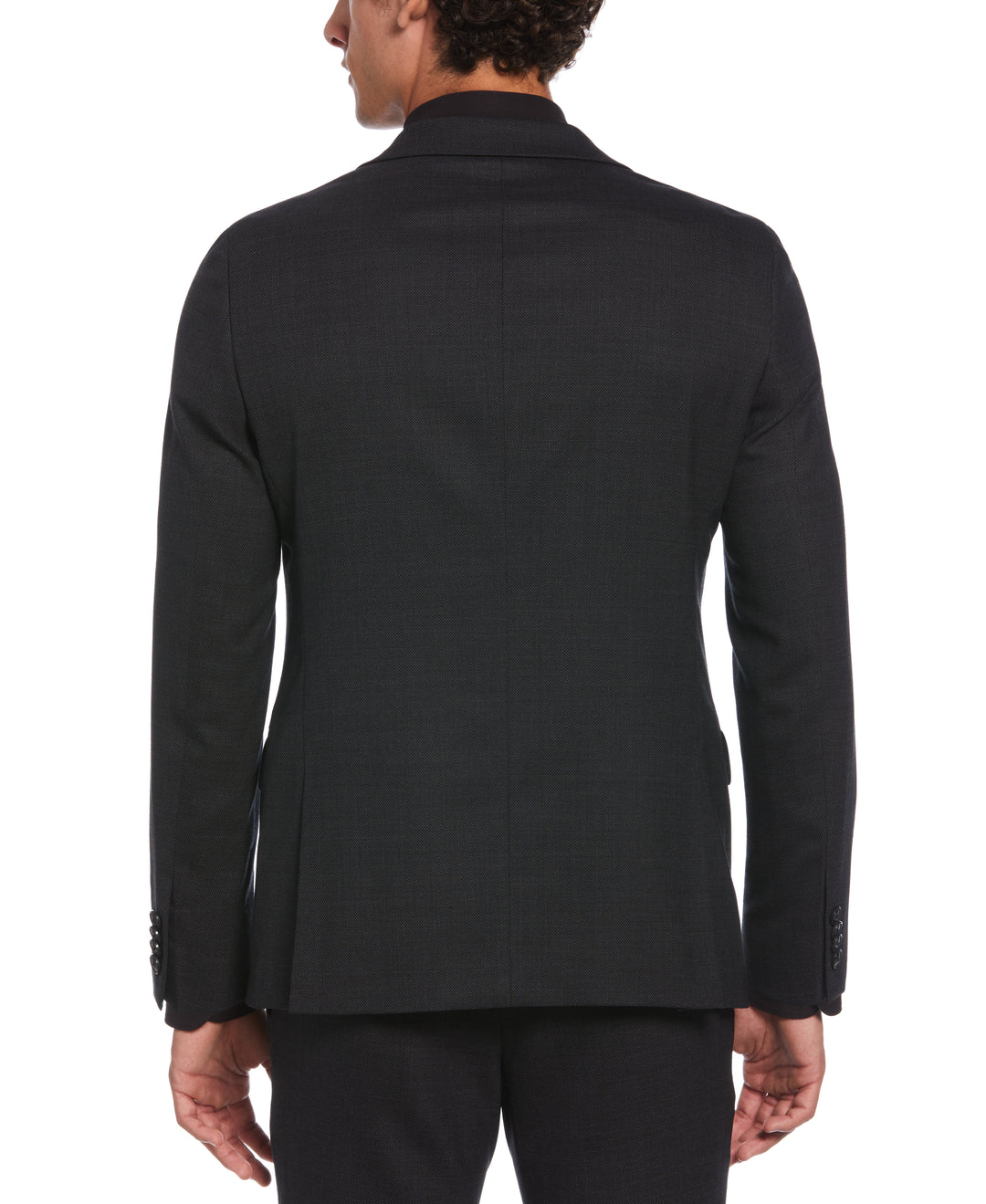 Birdseye Suit Seperate Jacket
 (Charcoal) 