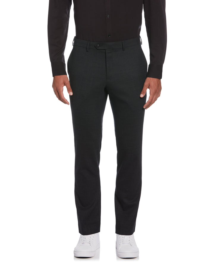 Birdseye Suit Separate Pant  (Charcoal) 