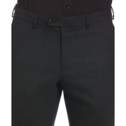 Birdseye Suit Separate Pant  (Charcoal) 