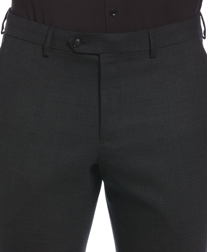 Birdseye Suit Separate Pant  (Charcoal) 