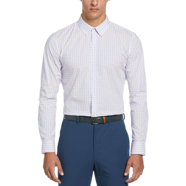 【8SECONDS】Preppy Check Pocket Number Shirt  - 2colors 8seconds Two Pockets Ombre Check Shirt Black | Plaid for Men