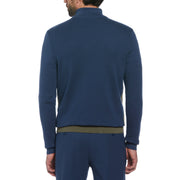 Chest Stripe 1/4 Zip Sweater (Dusty Olive) 