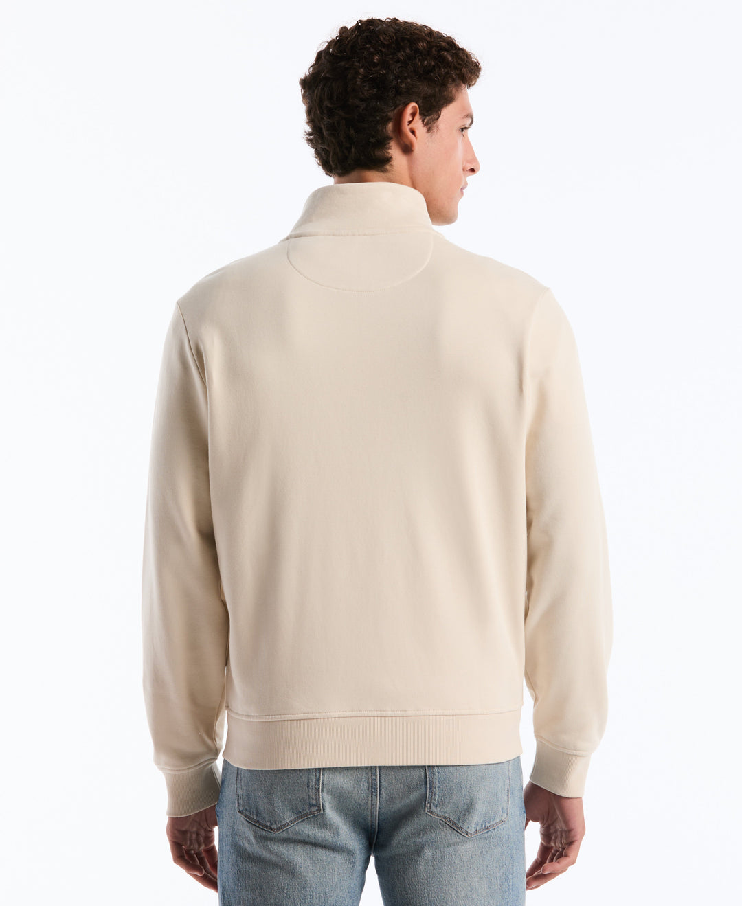 Chest Striped Fleece Track Jacket (Birch)