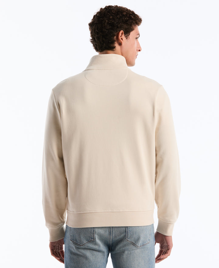 Chest Striped Fleece Track Jacket (Birch)