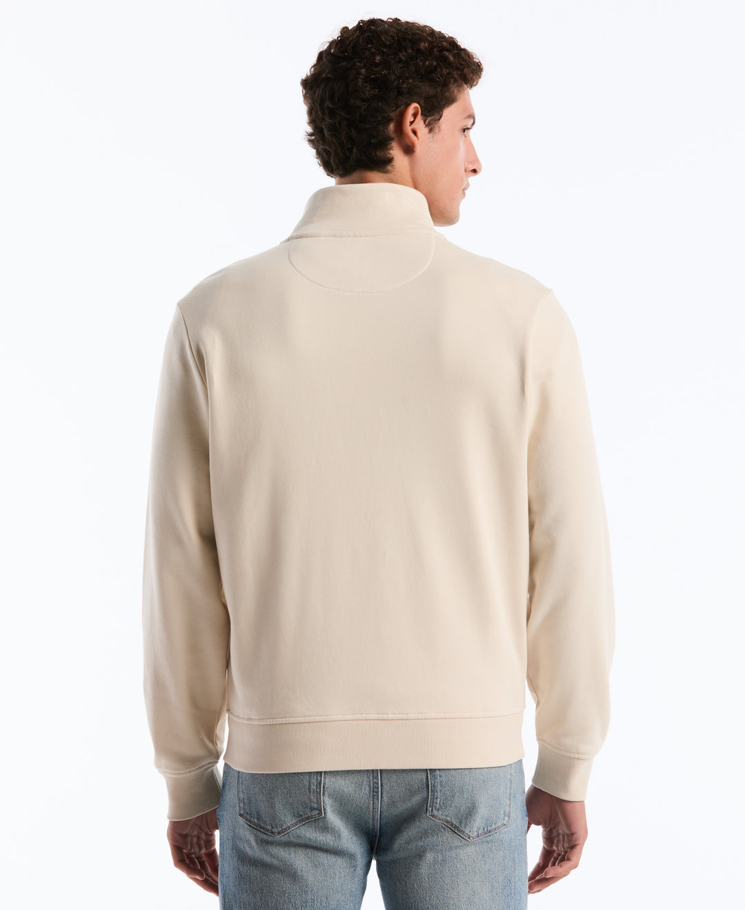 Chest Striped Fleece Track Jacket (Birch) 