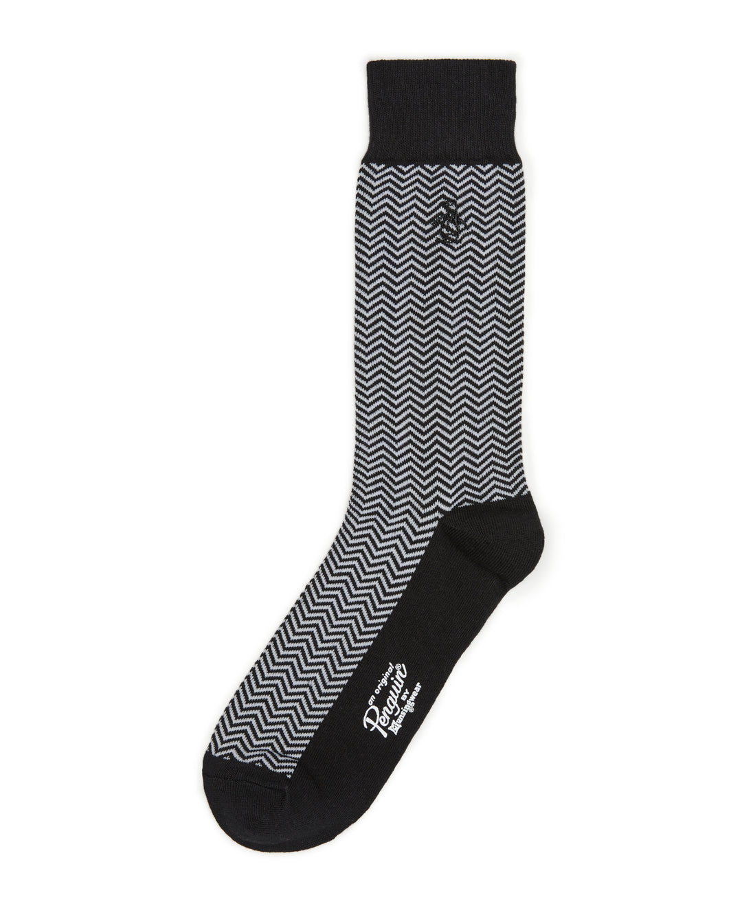 Chevron Socks (Black) 