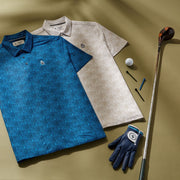 Chi Chi All-Over Tribal Print Golf Polo-Golf Polos-Original Penguin