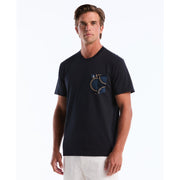 Circles Pocket Tee (Dark Sapphire) 