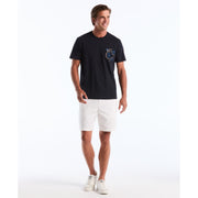 Circles Pocket Tee (Dark Sapphire) 