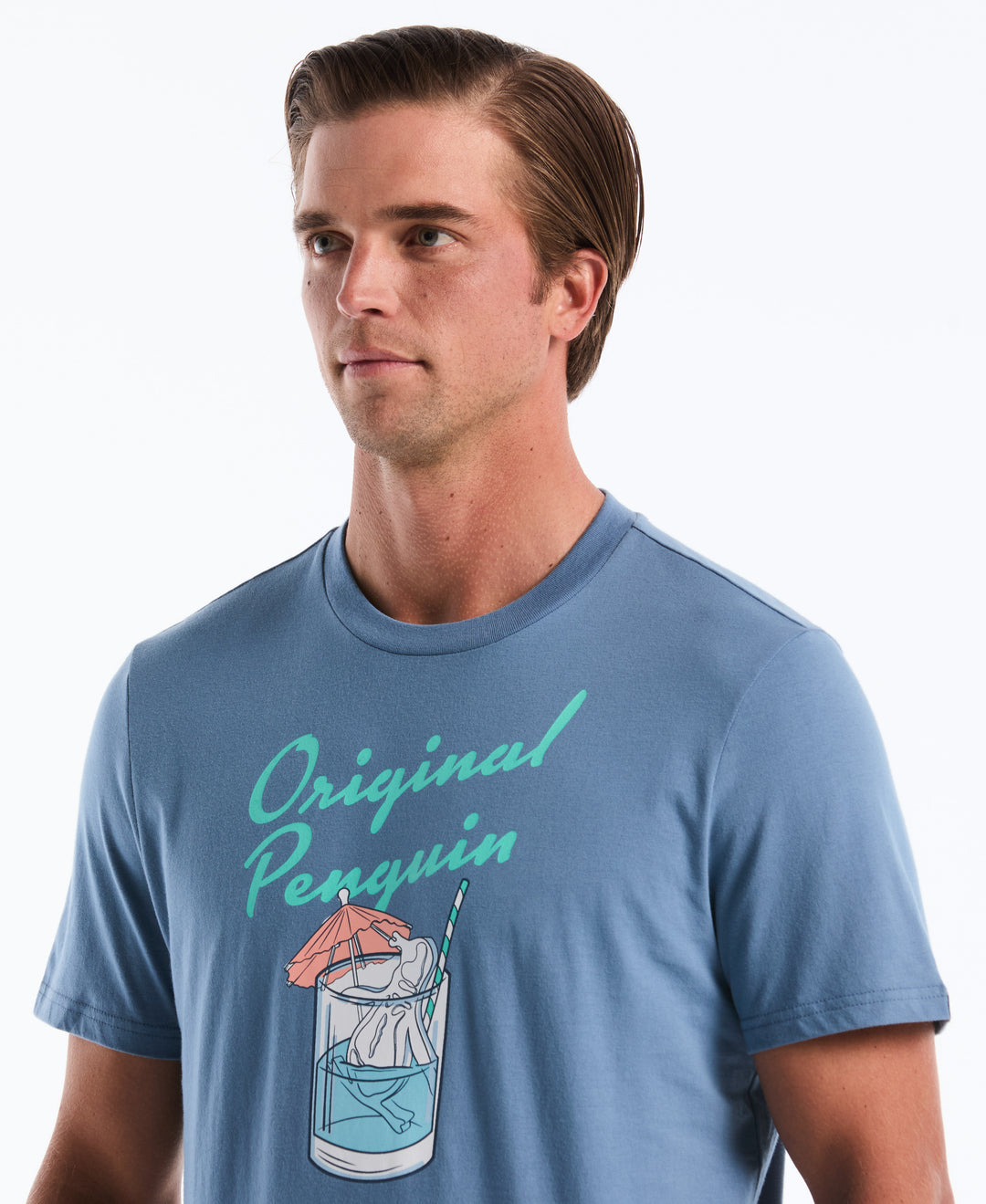 Cocktail Pete Graphic Tee (Copen Blue) 