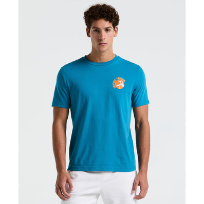 Cocktail Pete Tee-Tees-Mosaic Blue-XS-Original Penguin