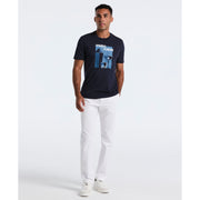 Cocktail Shaker Graphic Tee (Dark Sapphire) 