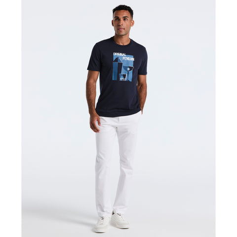Cocktail Shaker Graphic Tee (Dark Sapphire) 