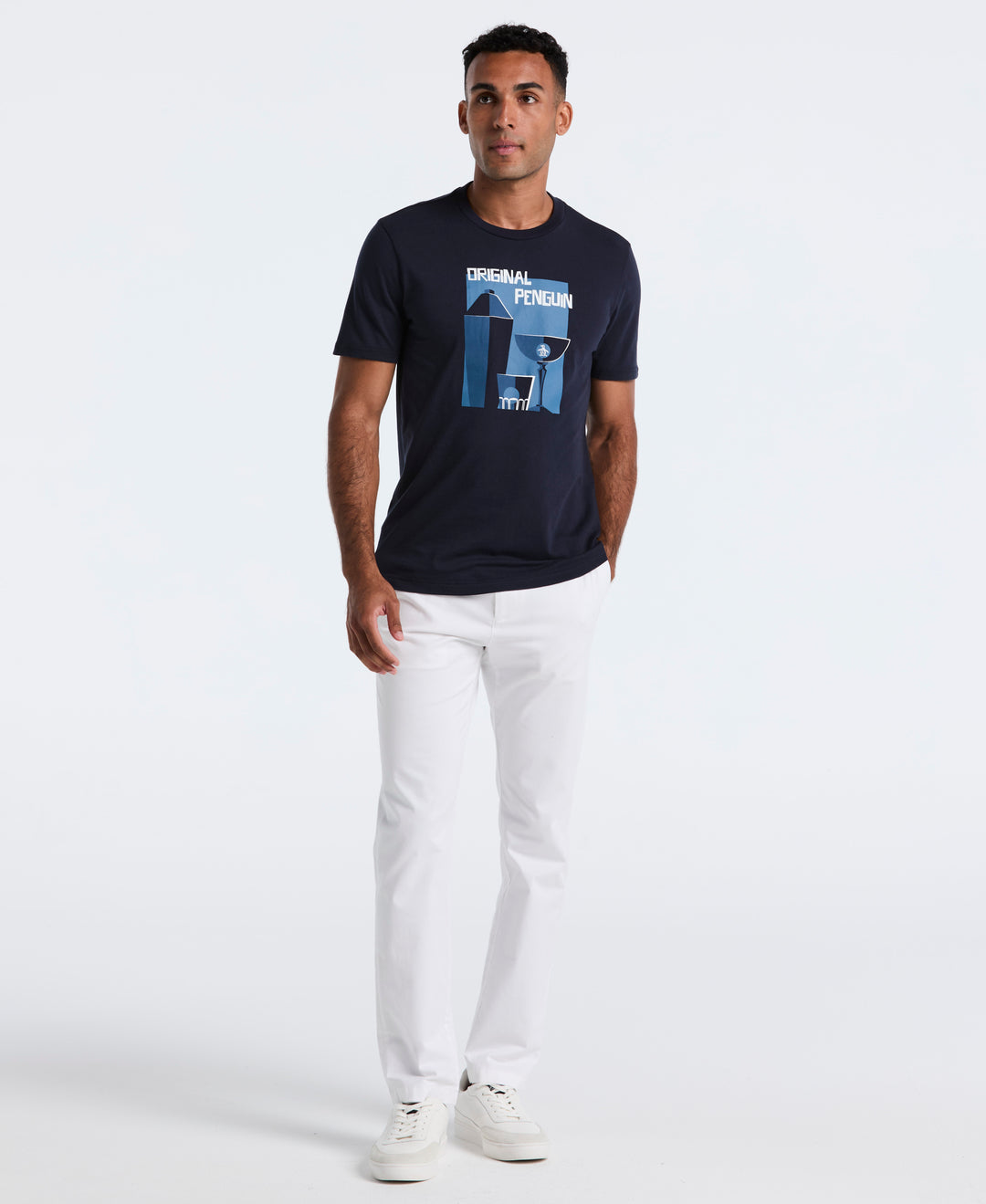 Cocktail Shaker Graphic Tee (Dark Sapphire) 
