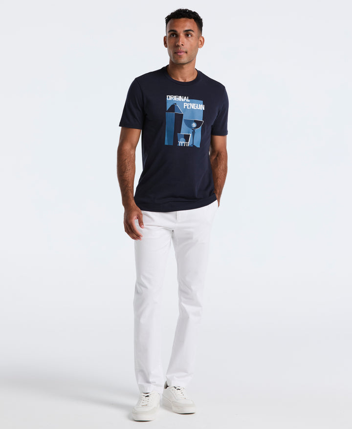 Cocktail Shaker Graphic Tee (Dark Sapphire) 