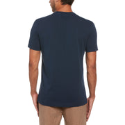 Collegiate Pete Graphic Print Tee (Dress Blues) 