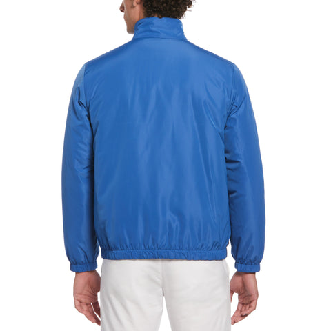 Collegiate Print Reversible Full Zip Jacket (Star Sapphire) 