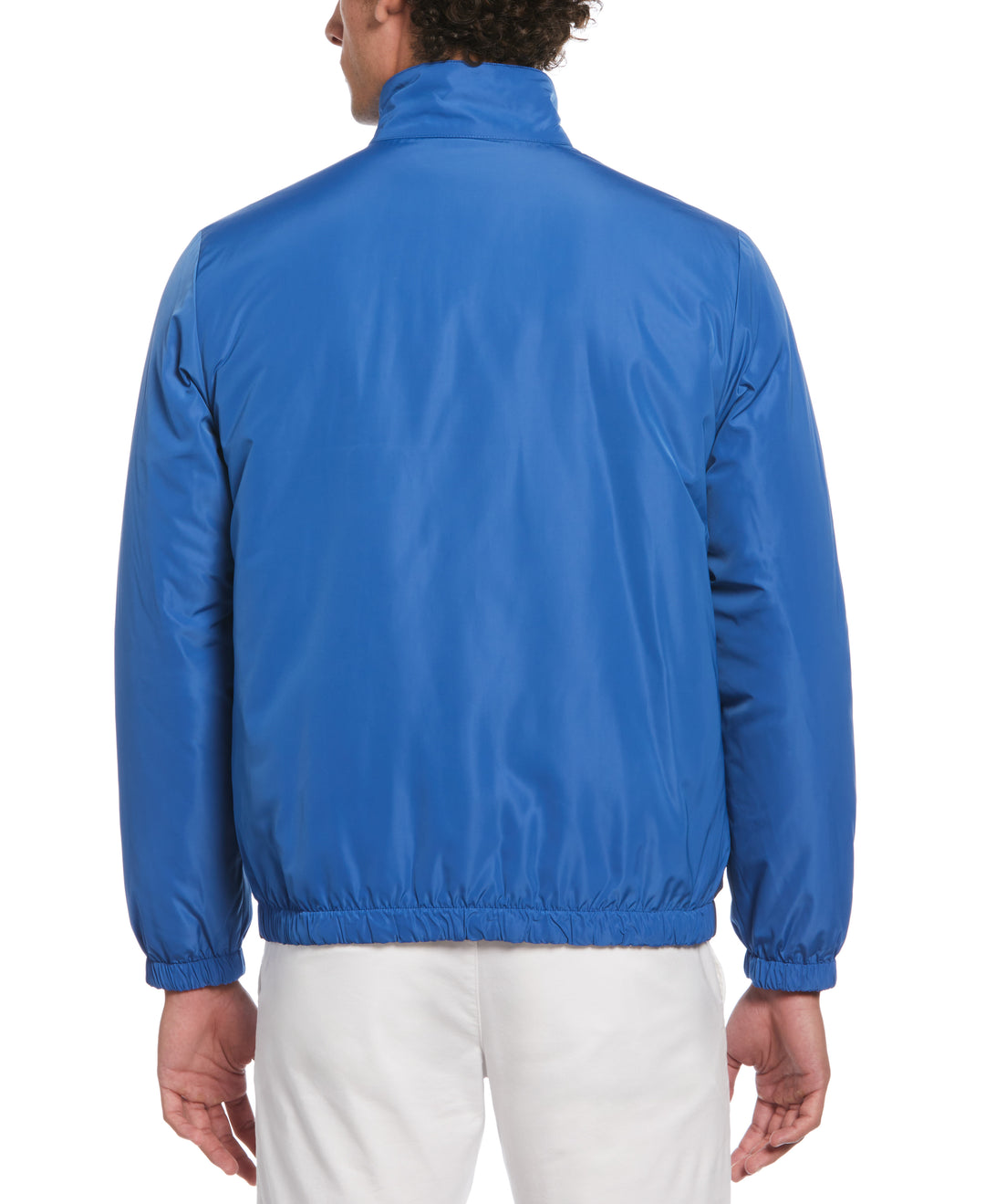 Collegiate Print Reversible Full Zip Jacket (Star Sapphire) 