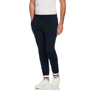 Collegiate Slim Fit Fleece Jogger Pants (Dark Sapphire) 