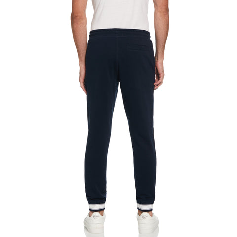 Collegiate Slim Fit Fleece Jogger Pants (Dark Sapphire) 