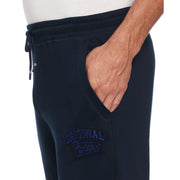 Collegiate Slim Fit Fleece Jogger Pants (Dark Sapphire) 
