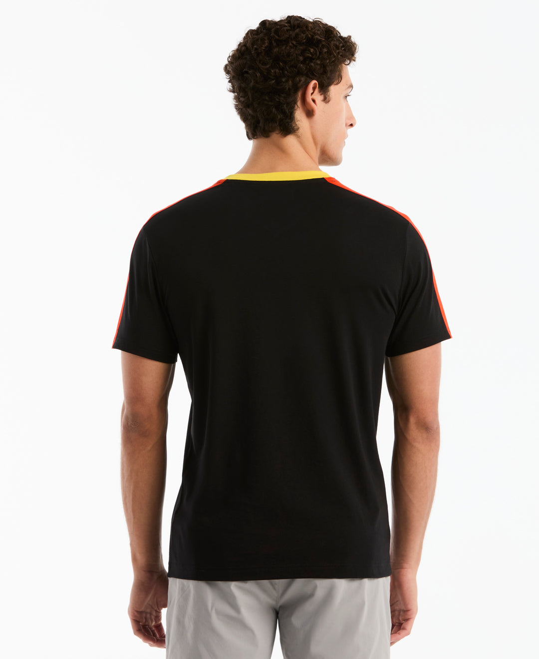 Cotton Colorblock Germany National Tee (True Black) 
