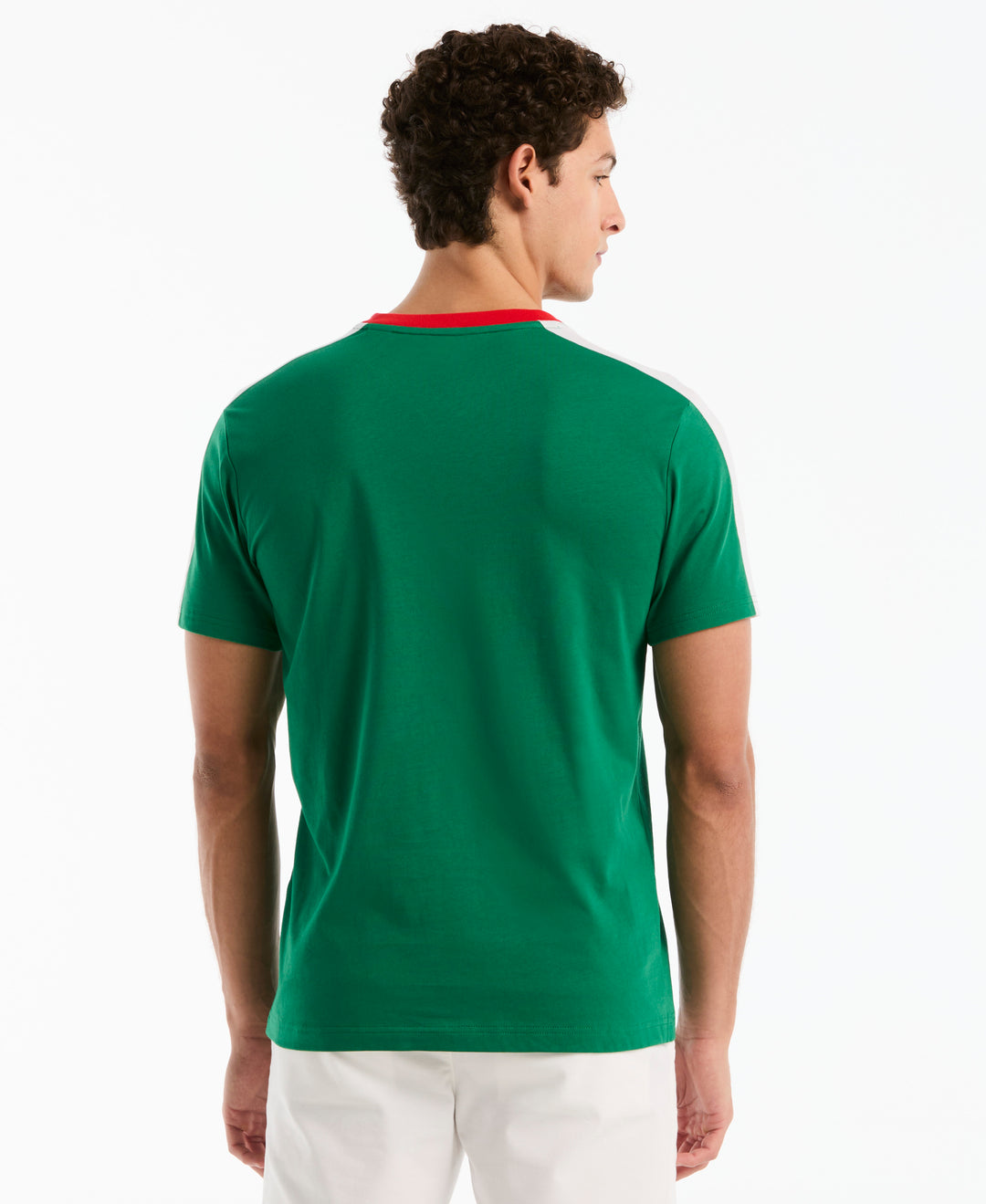 Color Block Cotton Tee Mexico Edition (Green Jacket) 