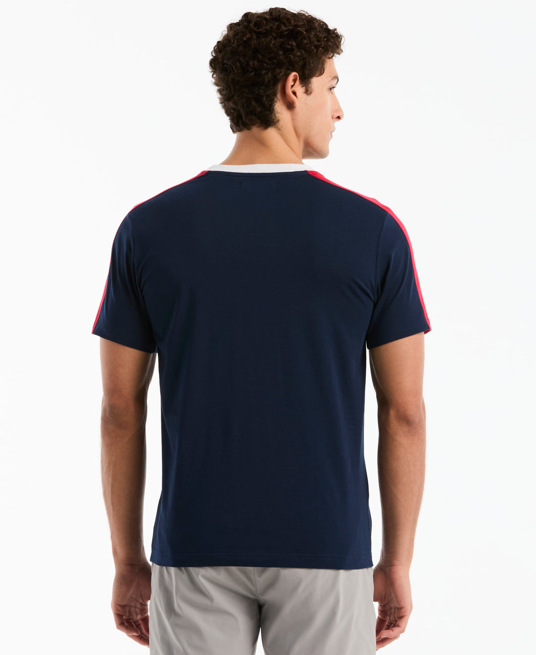 Color Block Cotton Tee USA Edition (Pageant Blue) 