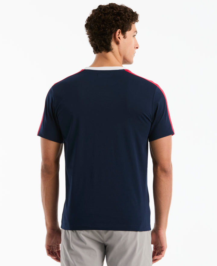 Color Block Cotton Tee USA Edition (Pageant Blue) 