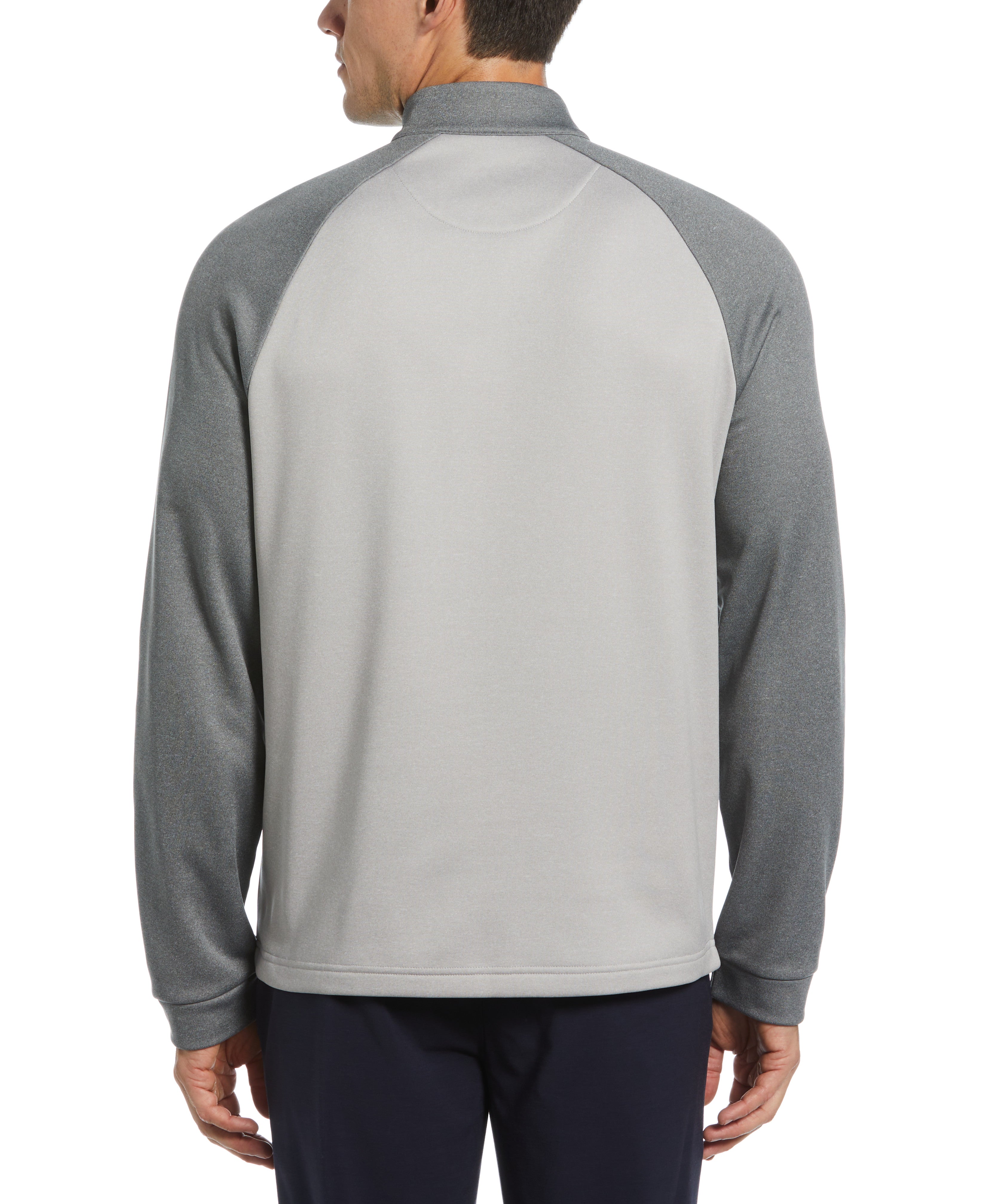 Color Block Fleece Quarter Zip Sweater – Original Penguin US