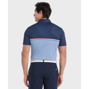 Color Block "P" Print Golf Polo-Golf Polos-Original Penguin