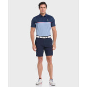 Color Block "P" Print Golf Polo-Golf Polos-Original Penguin