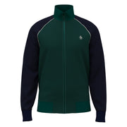Colorblock Fleece Track Jacket-Outerwear-Botanical Garden-XS-Original Penguin