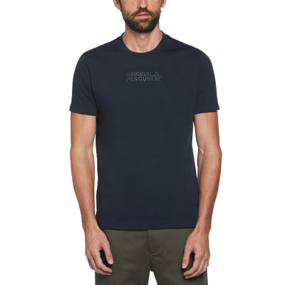 Confetti Graphic Logo Tee (Dark Sapphire) 