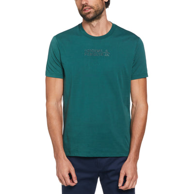 Confetti Graphic Logo Tee (June Bug) 
