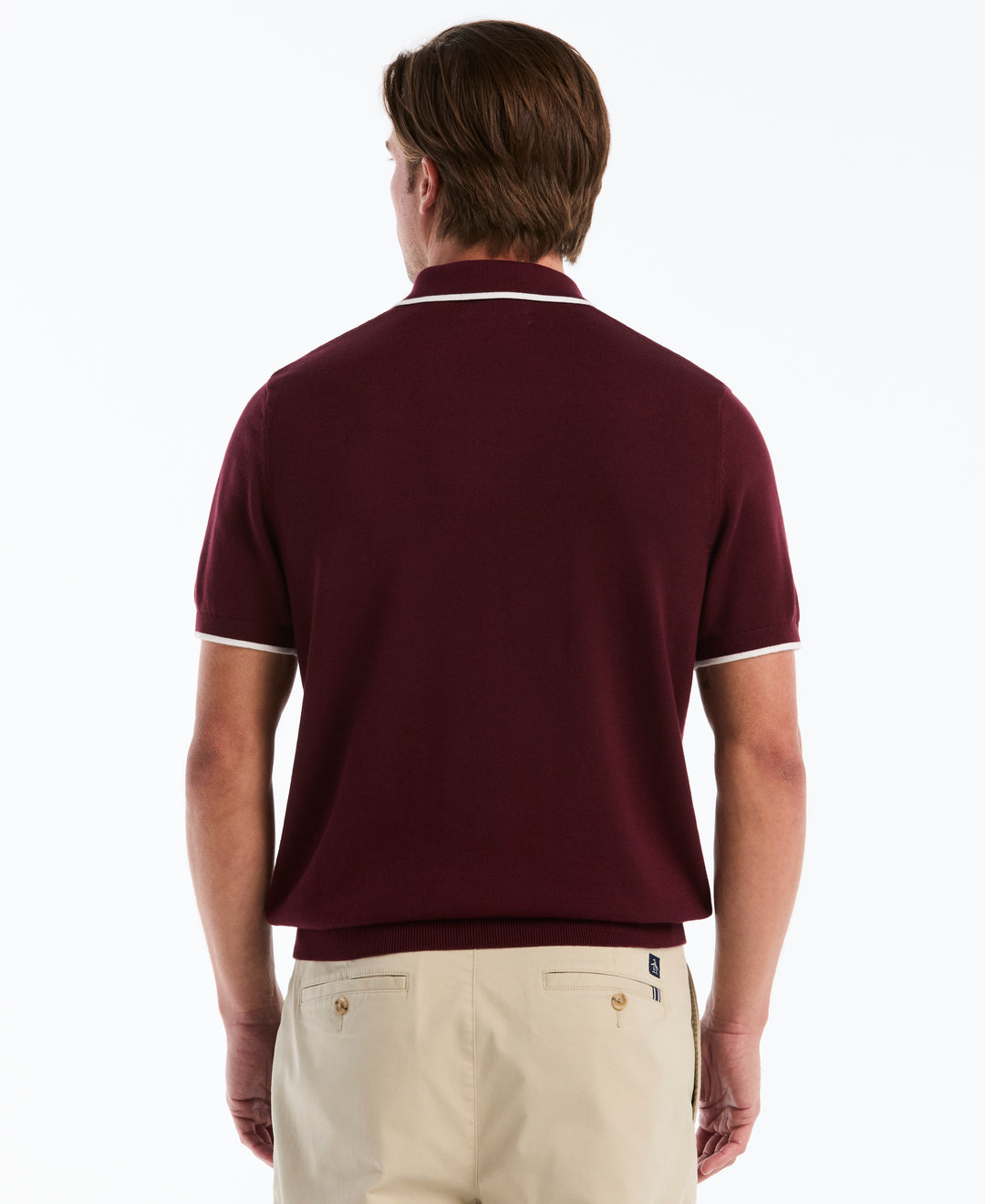 Cotton Tipped Sweater Polo (Port Royale) 