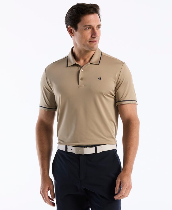 Solid Short Sleeve Polo (Chinchilla) 