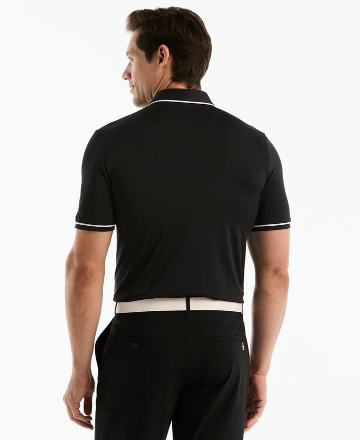 Contrast Tipping Solid Golf Polo-Golf Polos-Original Penguin
