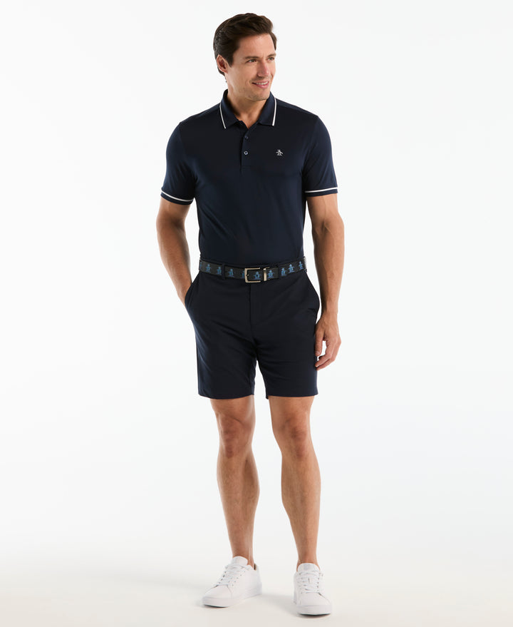 Contrast Tipping Solid Golf Polo-Golf Polos-Original Penguin